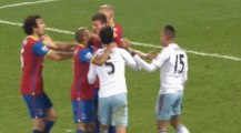 Ravel Morrison punch Joel Ward in the face after Crystal Palace 1 -- West Ham 0