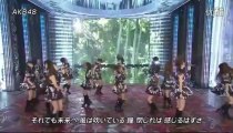 2011 FNS歌謡祭 『風は吹いている』 AKB48