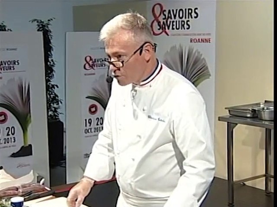Christian Têtedoie - Démonstration au Salon Savoirs & Saveurs  2013