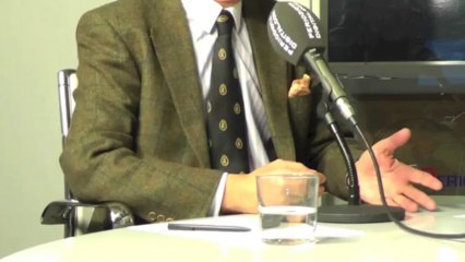 Carlos Rodríguez Braun y Graciano Palomo. 3-12-2013