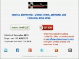 Medical Electronics - Global Trends, Estimates and Forecasts, 2011-2018