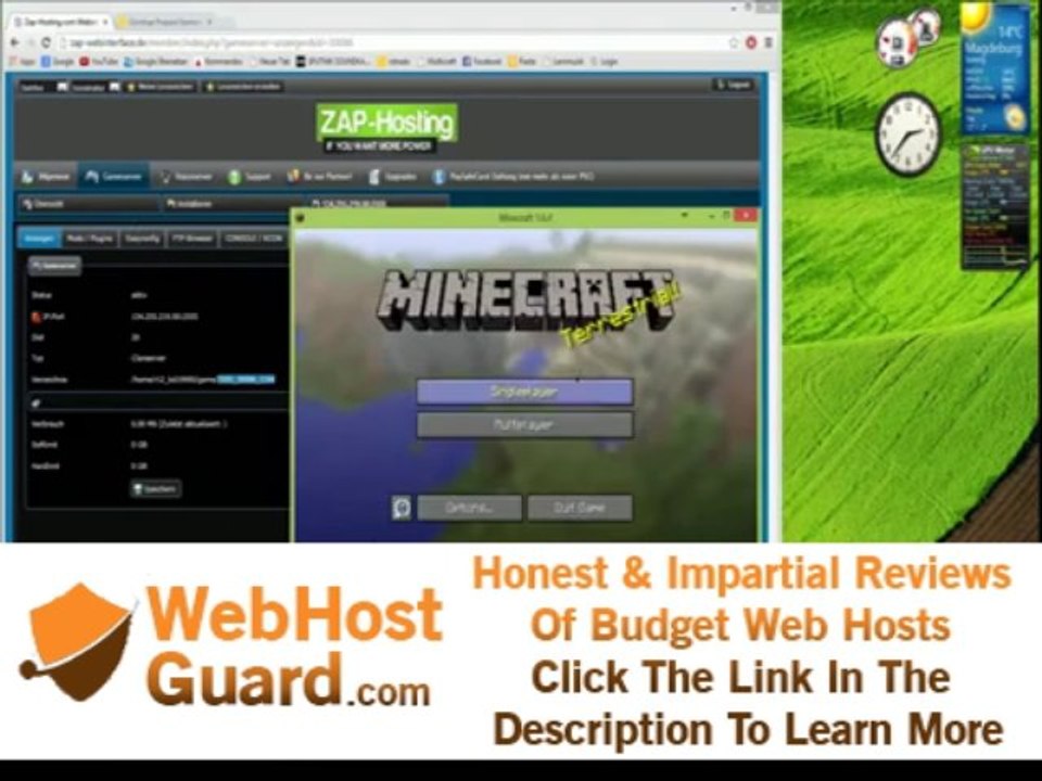 Minecraft-Server kaufen statt mieten bei Zap-Hosting! [HD][German]