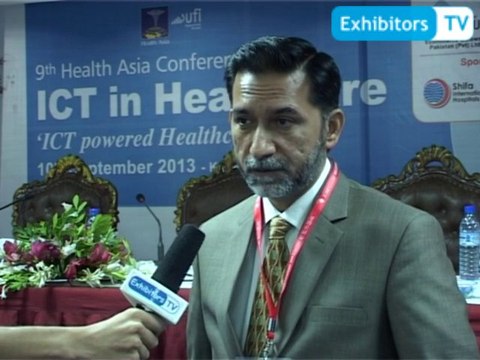 Dr. Zakiuddin Ahmed, President at Healthcare Paradigm spoke with Exhibitors TV at Health Asia 2013 Conference on ICT in Healthcare