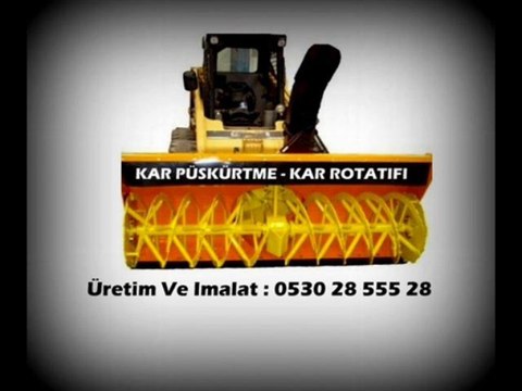 Kar Püskürtme Aracı | Üretim ve İmalat