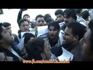 Sajjad Diya Rondiyan Akhiyan I AI-Hussain Party Sialkot I 24 Moh 2013-14