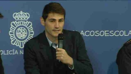 Casillas se une a una campaña contra el acoso escolar
