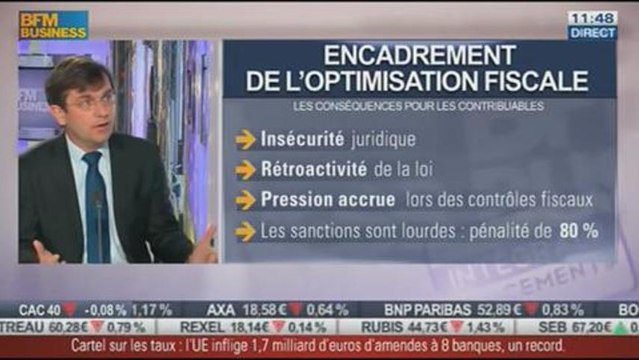 L'abus d'optimisation fiscale est condamné par la loi fiscale, Emmanuel de la Rochethulon, dans Intégrale Placements – 04/12
