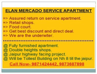 food court in Elan Mercado//\\9871424442//\\serviced apartment