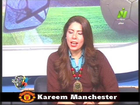 الاعلاميه سها ابراهيم فى صباح الرياضه مع اسامه عباس لاعب الاسماعيلي والاهلي السابق 4 ديسمبر 2013