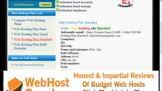 My discount vouchers How order Website Hosting Plan Standard - Discount Vouchers SAVE 50%