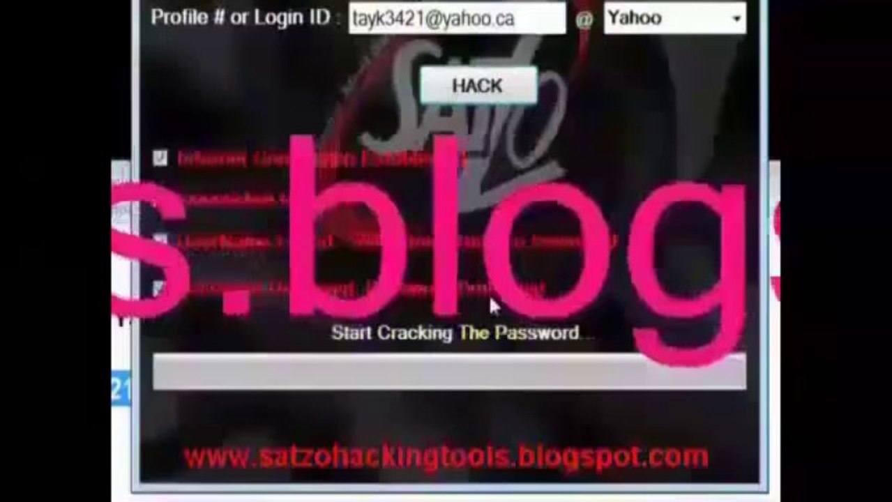 Hack Yahoo Password In 30 Seconds (Update) 2013