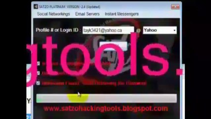 Yahoo Password Hacking Software 100% Working Free Download 2013 (New)