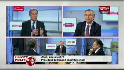 Mariage pour tous : «Je ne vois pas pourquoi on n’en parlerait pas», selon Jean-Louis Debré