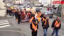 Manifestation des salariés de Délifrance