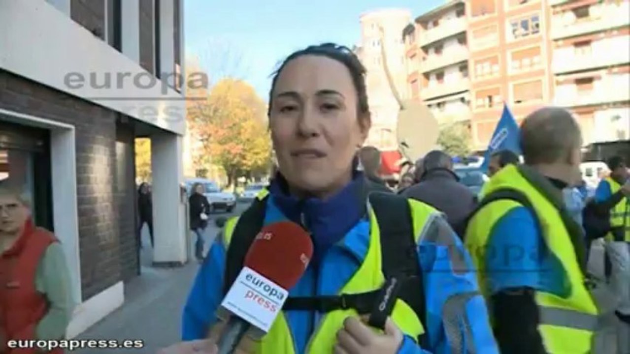 Trabajadores de Edesa inician marcha hasta Arrasate