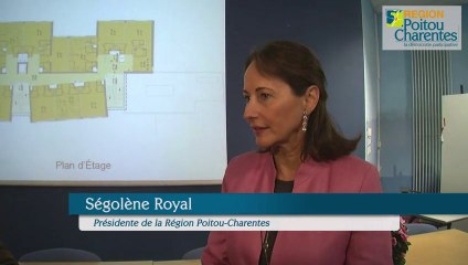 Visite Internat Lycé Auguste Perret - Interview Présidente - 4 décembre 2013