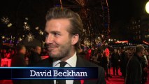 Harry Styles Supports His Idol David Beckham