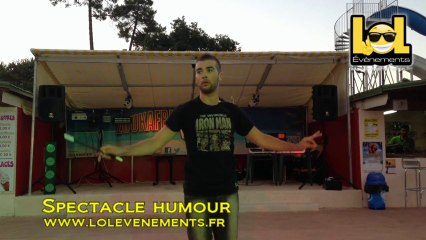 Spectacle d'humour Camping