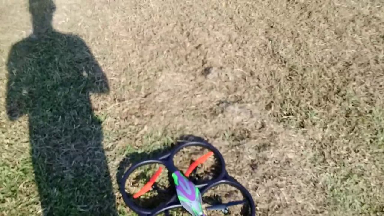 90 Dollar RC Quadcopter - FUN!!!