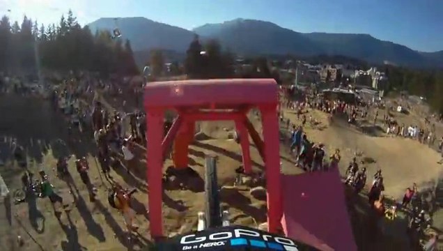 GoPro Crankworx Whistler - Mike Montgomerys Slopestyle Run