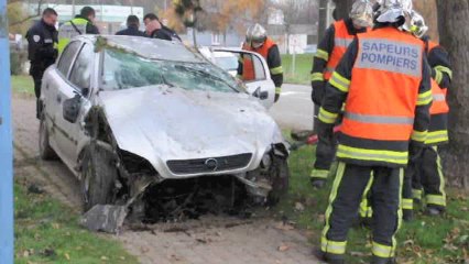 Louvroil : Un jeune homme dans un état grave après une sortie de route