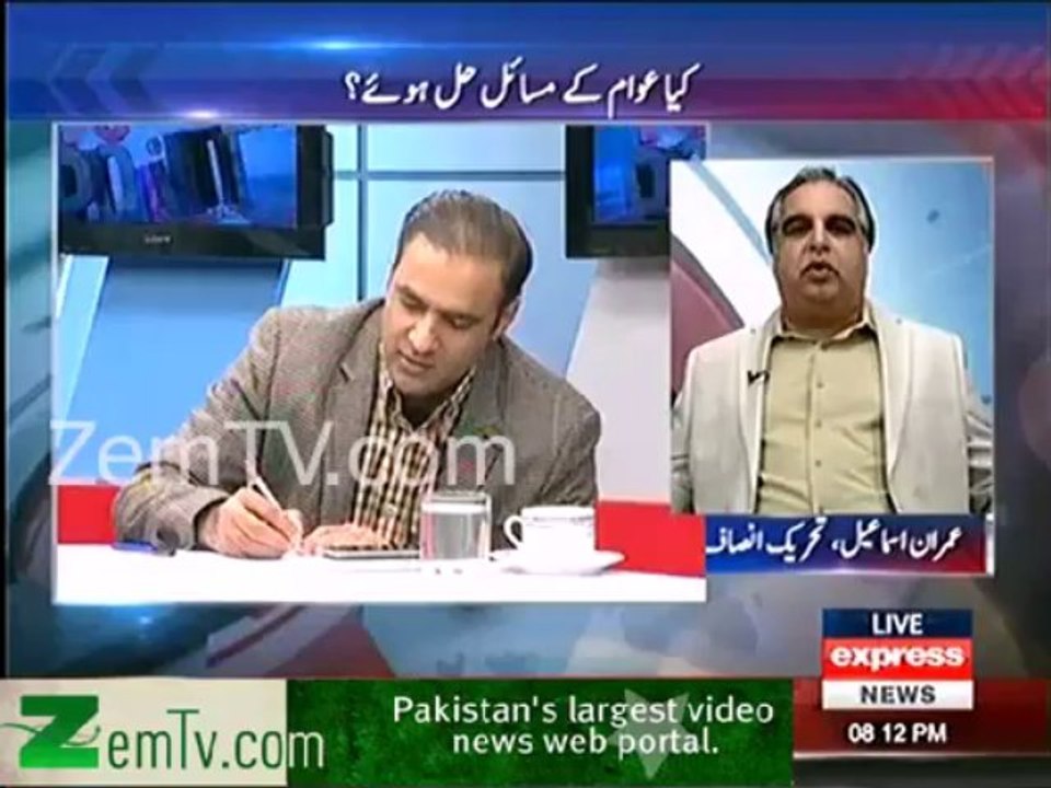 Imran Ismael Funny Critical Summary of Government 6 Months Perfomance
