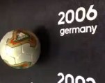 Les ballons de Coupe du Monde de 1970 à 2014 !