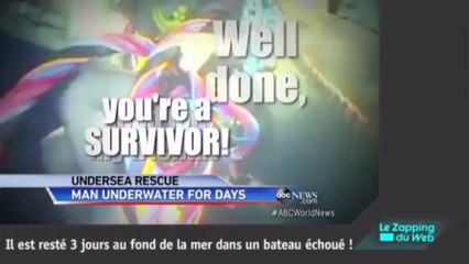 Spectaculaire : il est pris au piège d'une avalanche !