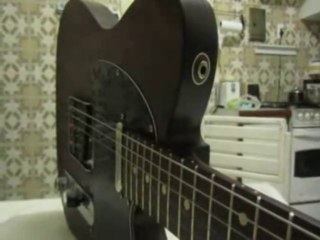 Solid rosewood telecaster (partscaster)