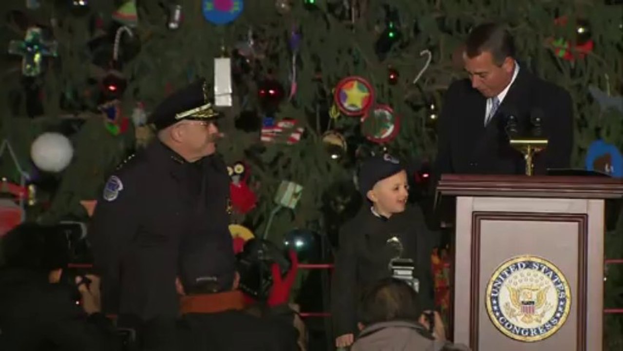 Árvore de natal no Capitólio