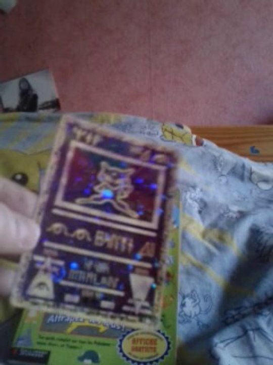 Mes 3 cartes rare