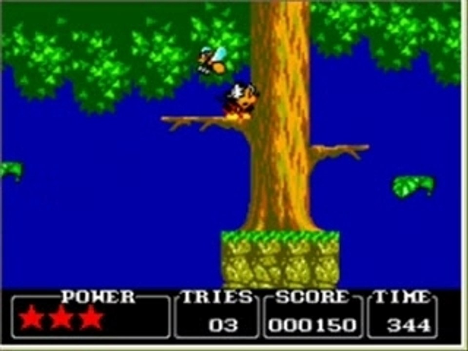 castle of illusion Niveau 01