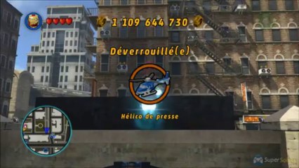 LEGO Marvel Super Heroes - Jeton véhicule Hélico de presse