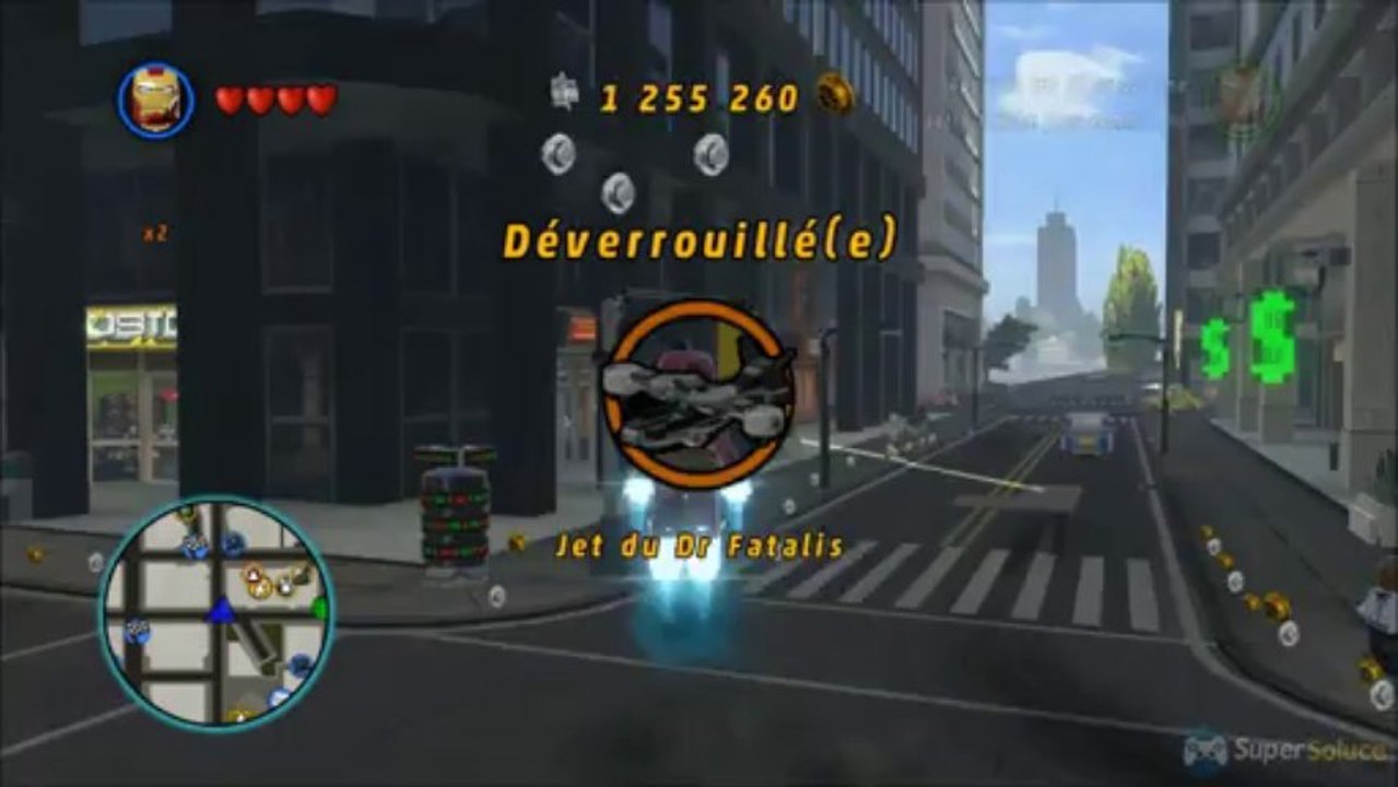 LEGO Marvel Super Heroes - Jeton véhicule Jet du Dr Fatalis