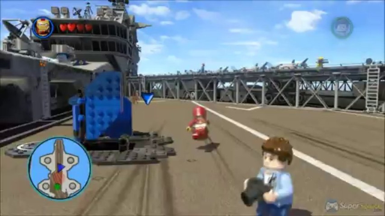 LEGO Marvel Super Heroes - Jeton véhicule Mini-héliporteur du SHIELD