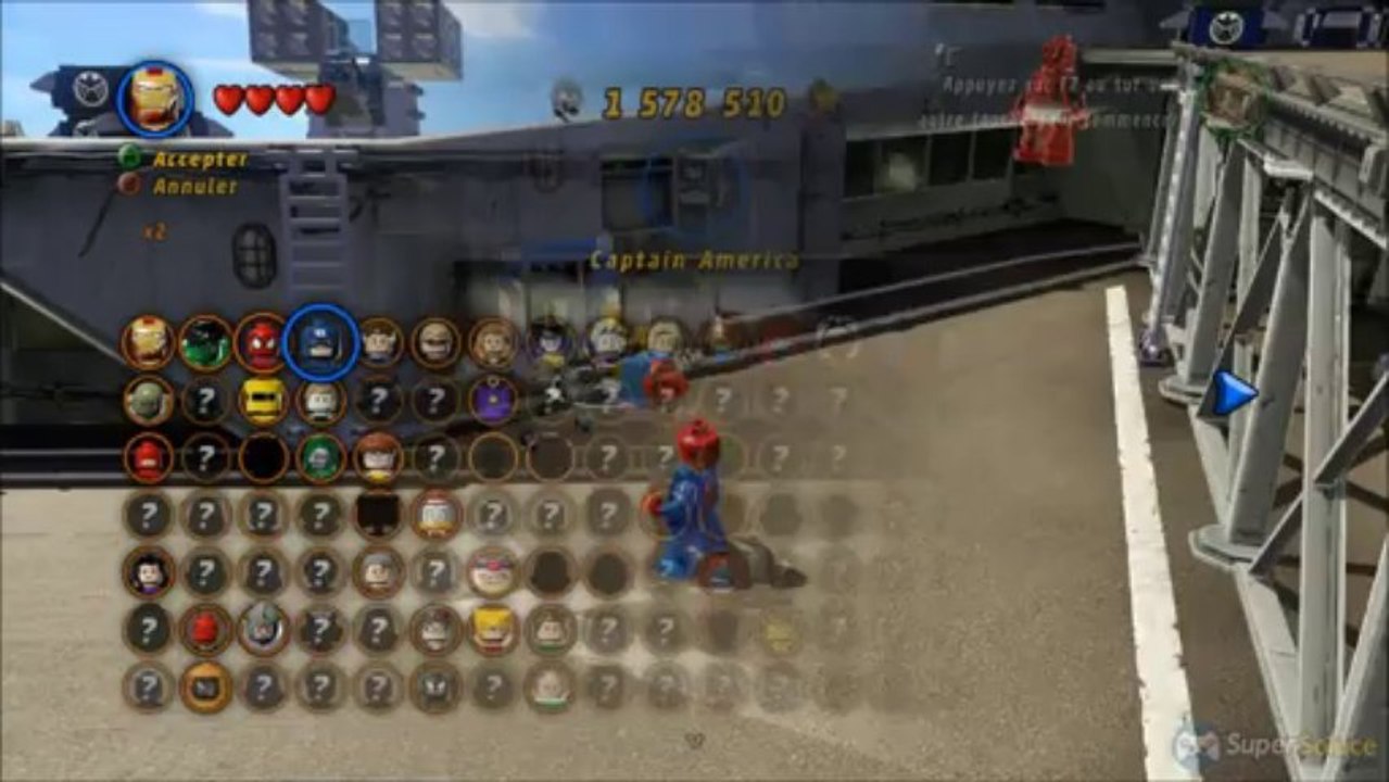 LEGO Marvel Super Heroes - Jeton véhicule Chasseur du SHIELD