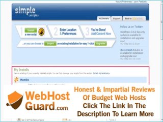 Mambo Installation on a Nexcess Hosting Account