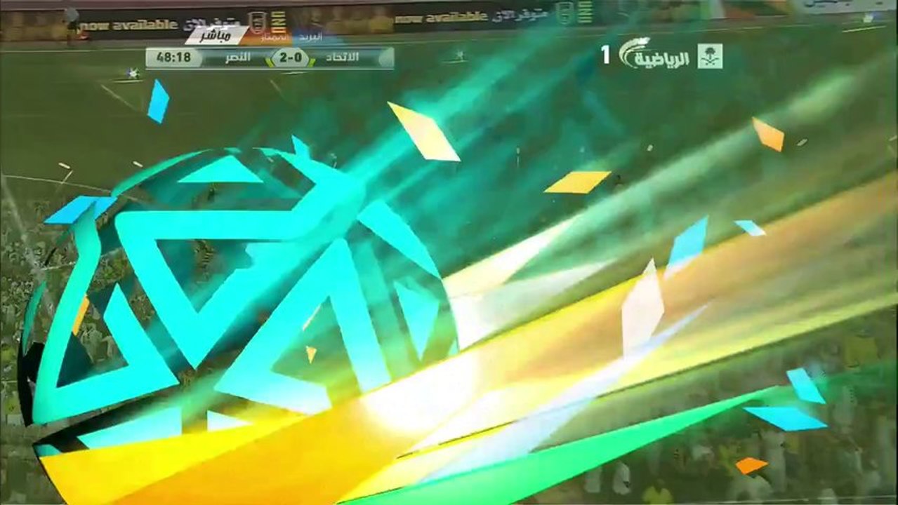 اهداف مبارة النصر والاتحاد دوري عبداللطيف جميل...
