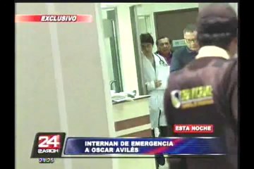 Internan de emergencia a Óscar Avilés por descompensación en su salud (1/2)