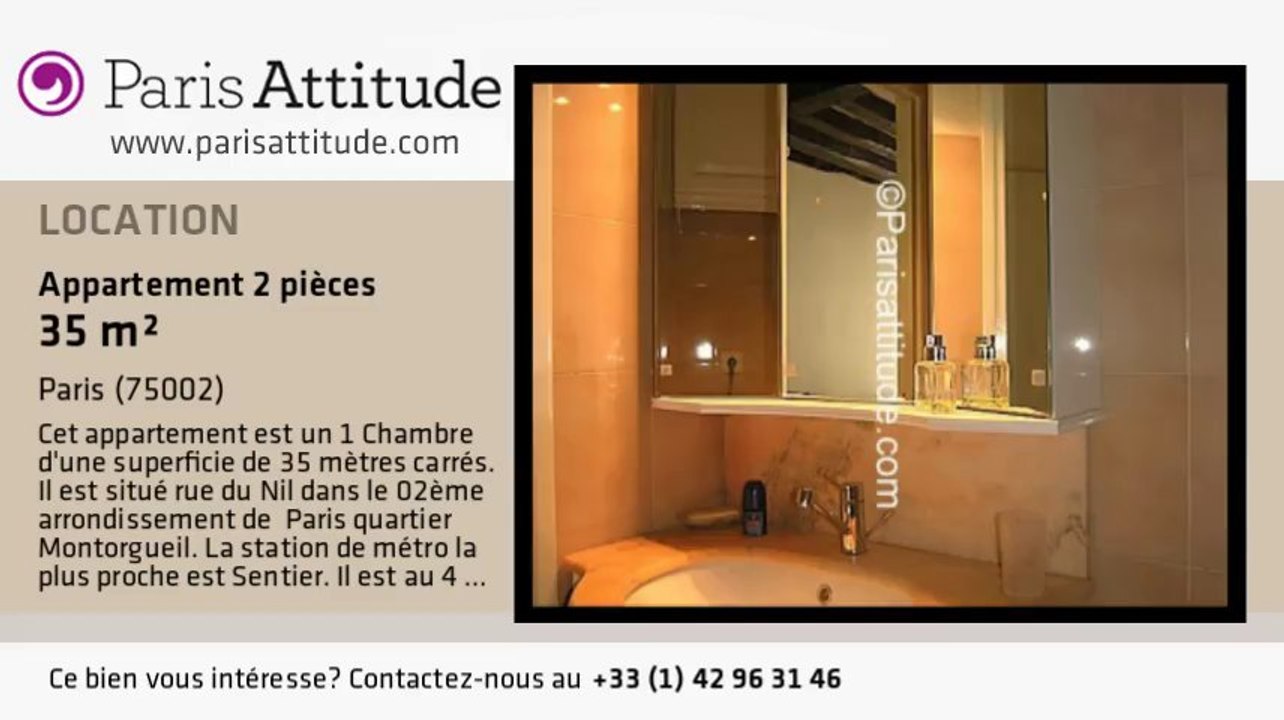 Appartement 1 Chambre à louer - Montorgueil, Paris - Ref. 1472