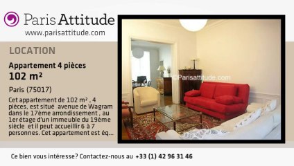 Appartement 3 Chambres à louer - Arc de Triomphe, Paris - Ref. 6330