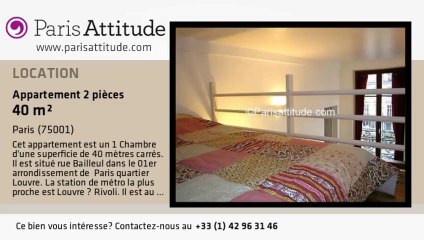 Appartement 1 Chambre à louer - Louvre, Paris - Ref. 2045
