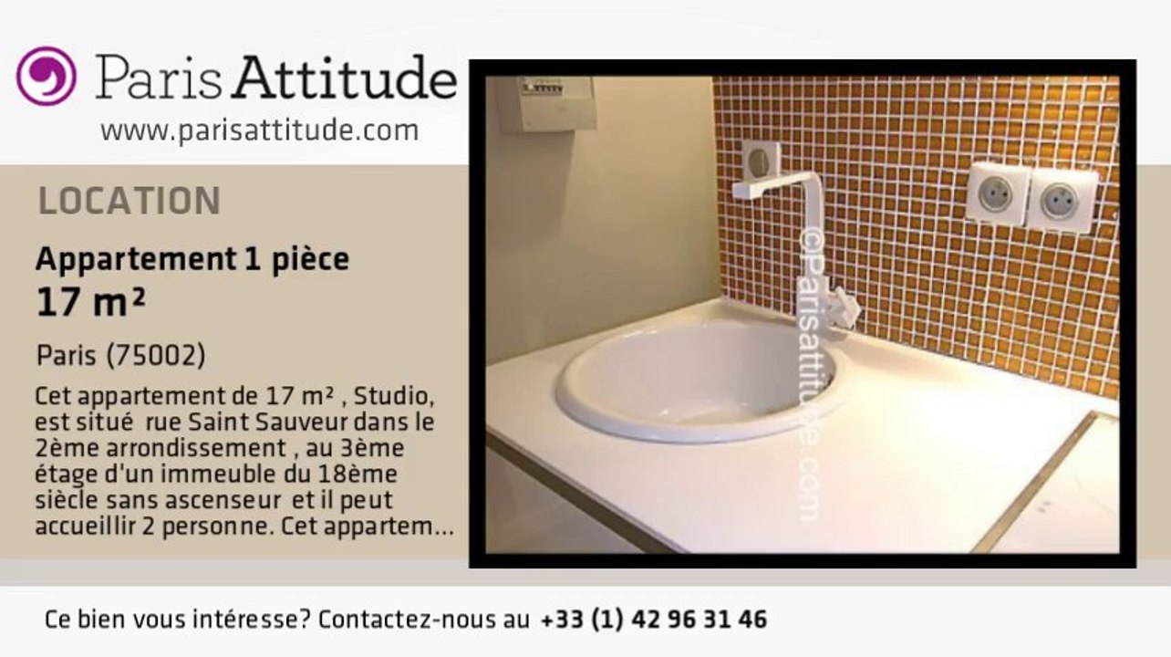 Appartement Studio à louer - Montorgueil, Paris - Ref. 5766