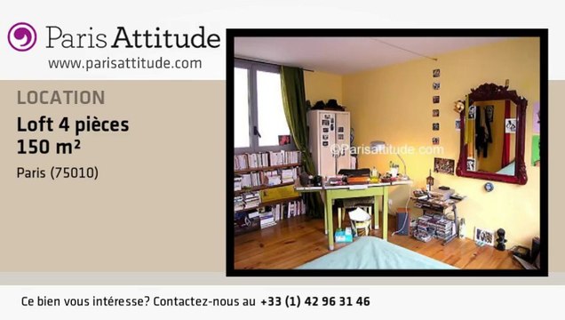 Loft 3 Chambres à louer - Belleville, Paris - Ref. 1953