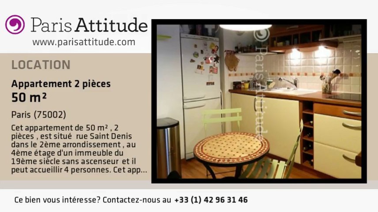 Appartement 1 Chambre à louer - Strasbourg St Denis, Paris - Ref. 7862