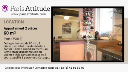 Appartement 1 Chambre à louer - Sacré Cœur, Paris - Ref. 5378