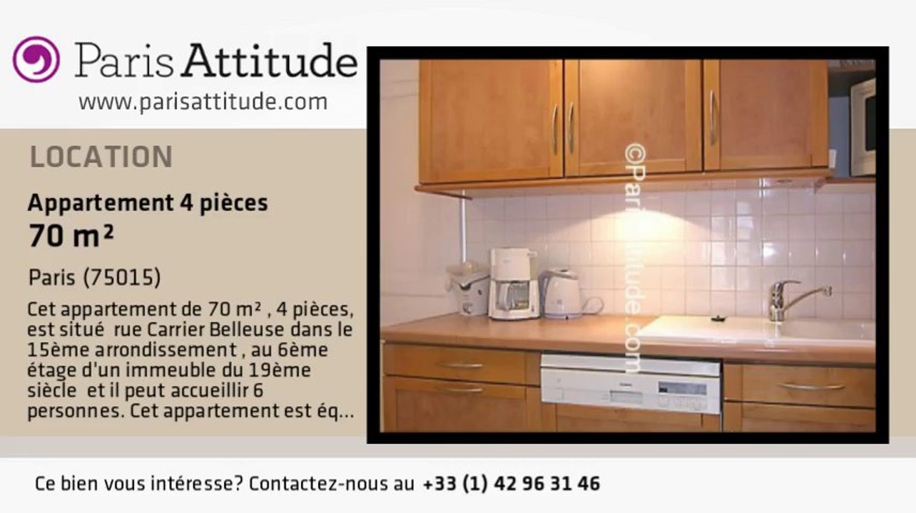 Appartement 3 Chambres à louer - Motte Piquet Grenelle, Paris - Ref. 7044