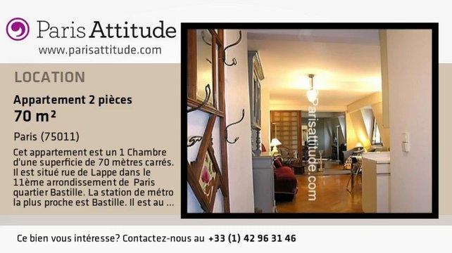 Appartement 1 Chambre à louer - Bastille, Paris - Ref. 2436