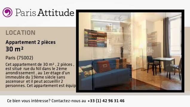 Appartement 1 Chambre à louer - Montorgueil, Paris - Ref. 8413
