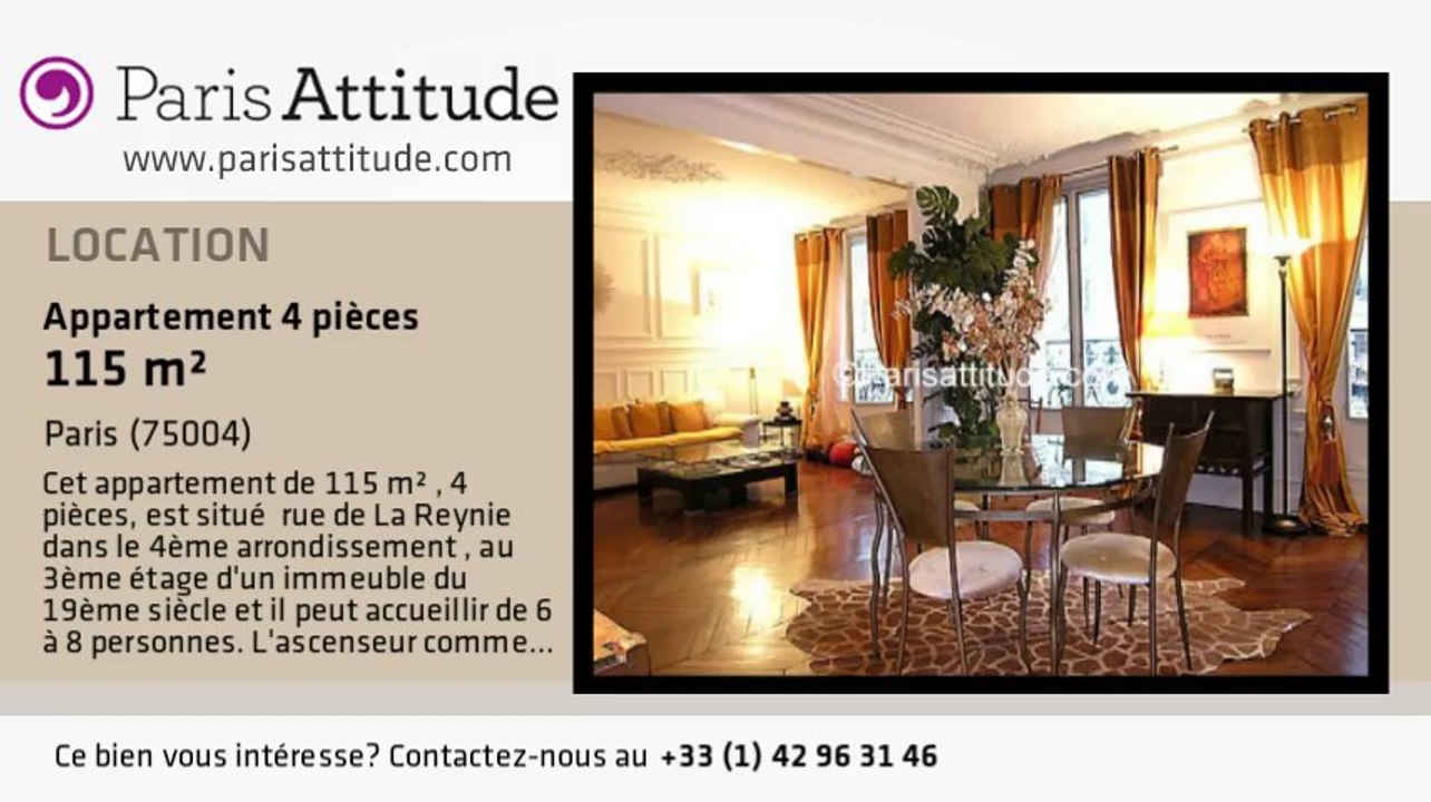 Appartement 3 Chambres à louer - Centre George Pompidou, Paris - Ref. 5486